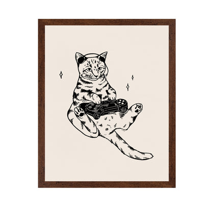 Gaming Cat Sketch