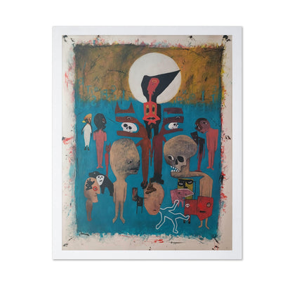 Totem Under White Moon