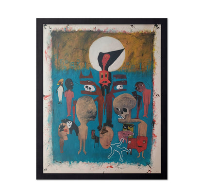 Totem Under White Moon
