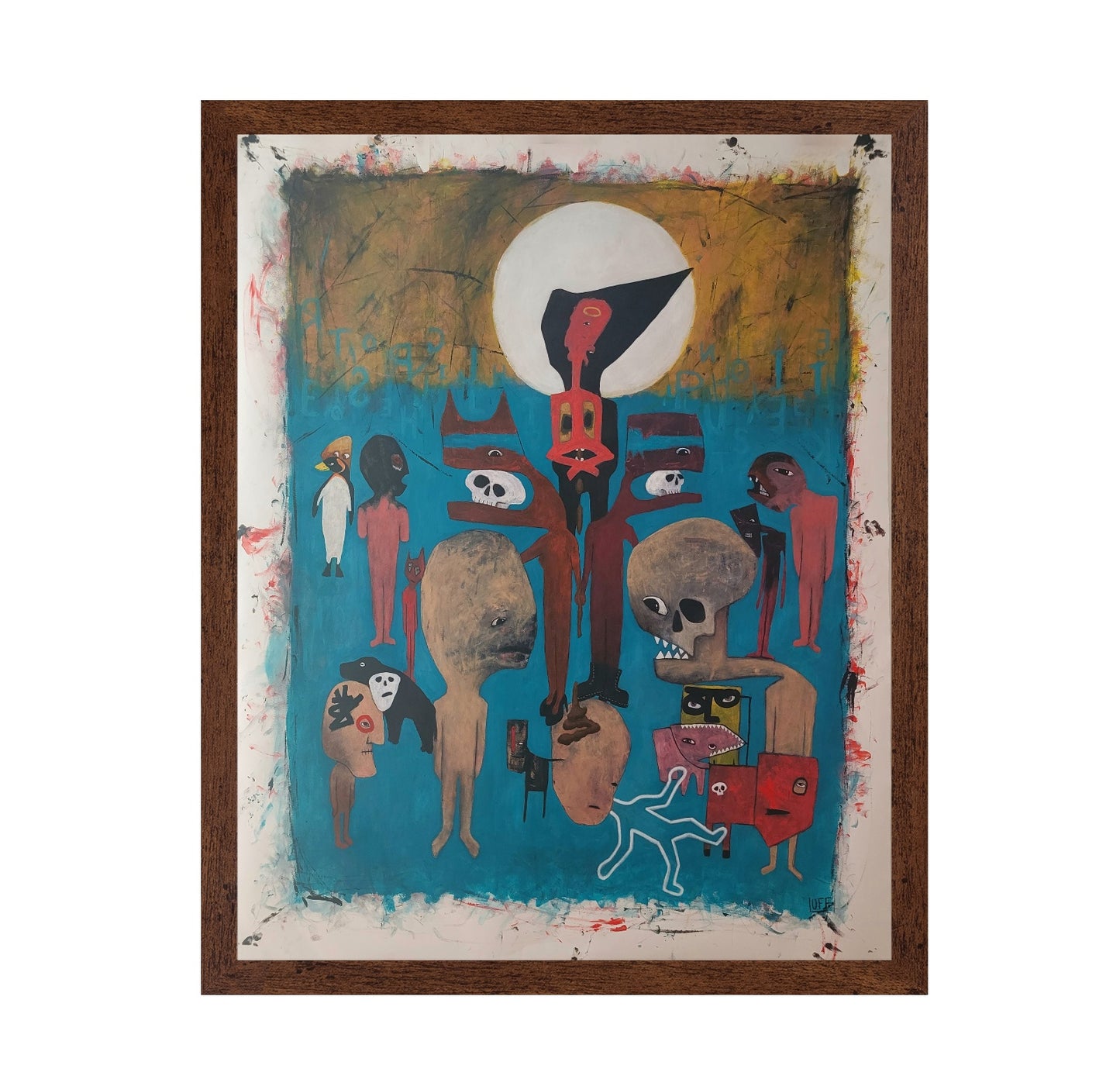 Totem Under White Moon