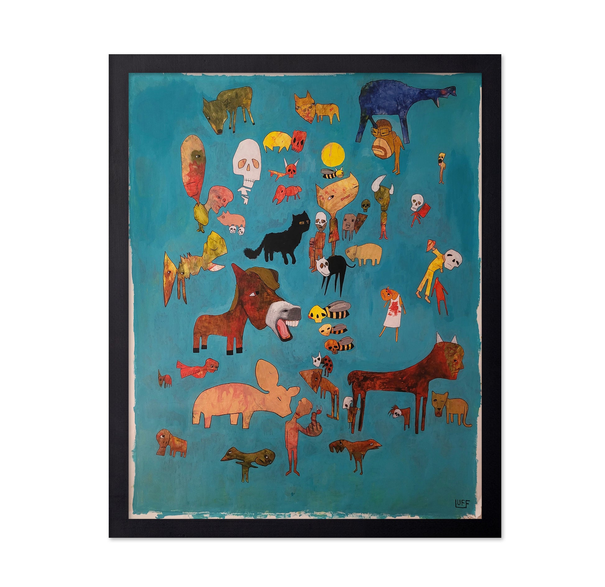 Surreal Animal Crowd