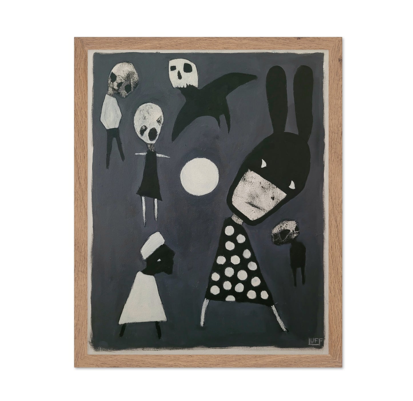 Dark Figures and Skulls