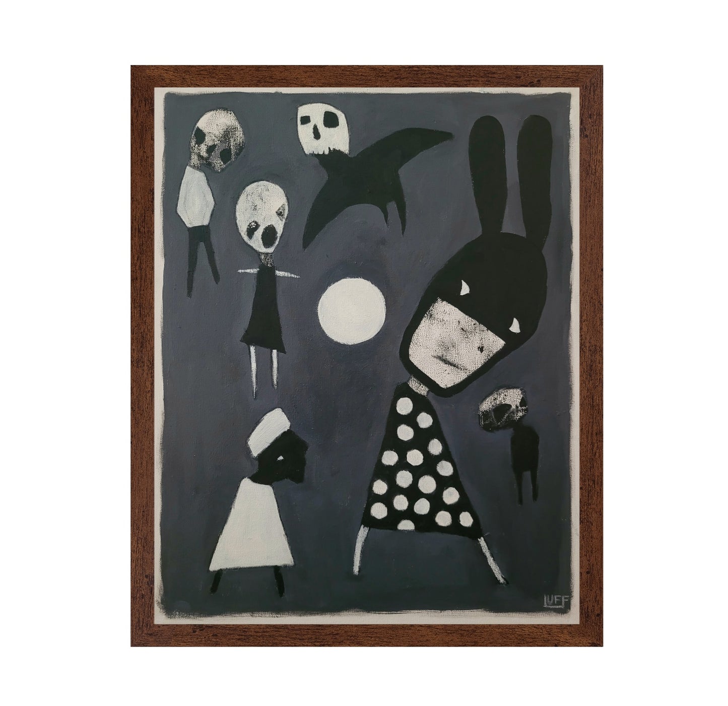 Dark Figures and Skulls