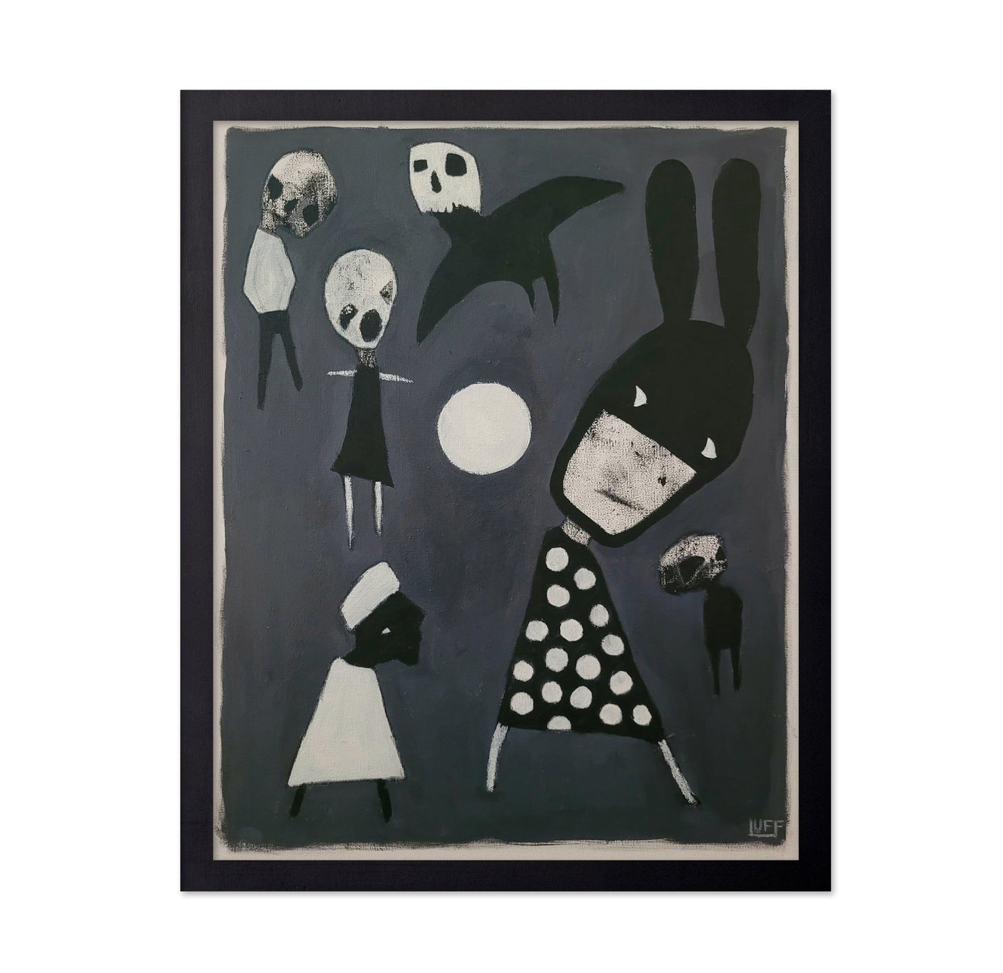 Dark Figures and Skulls