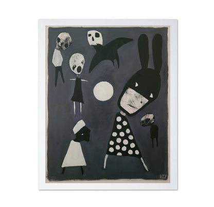 Dark Figures and Skulls