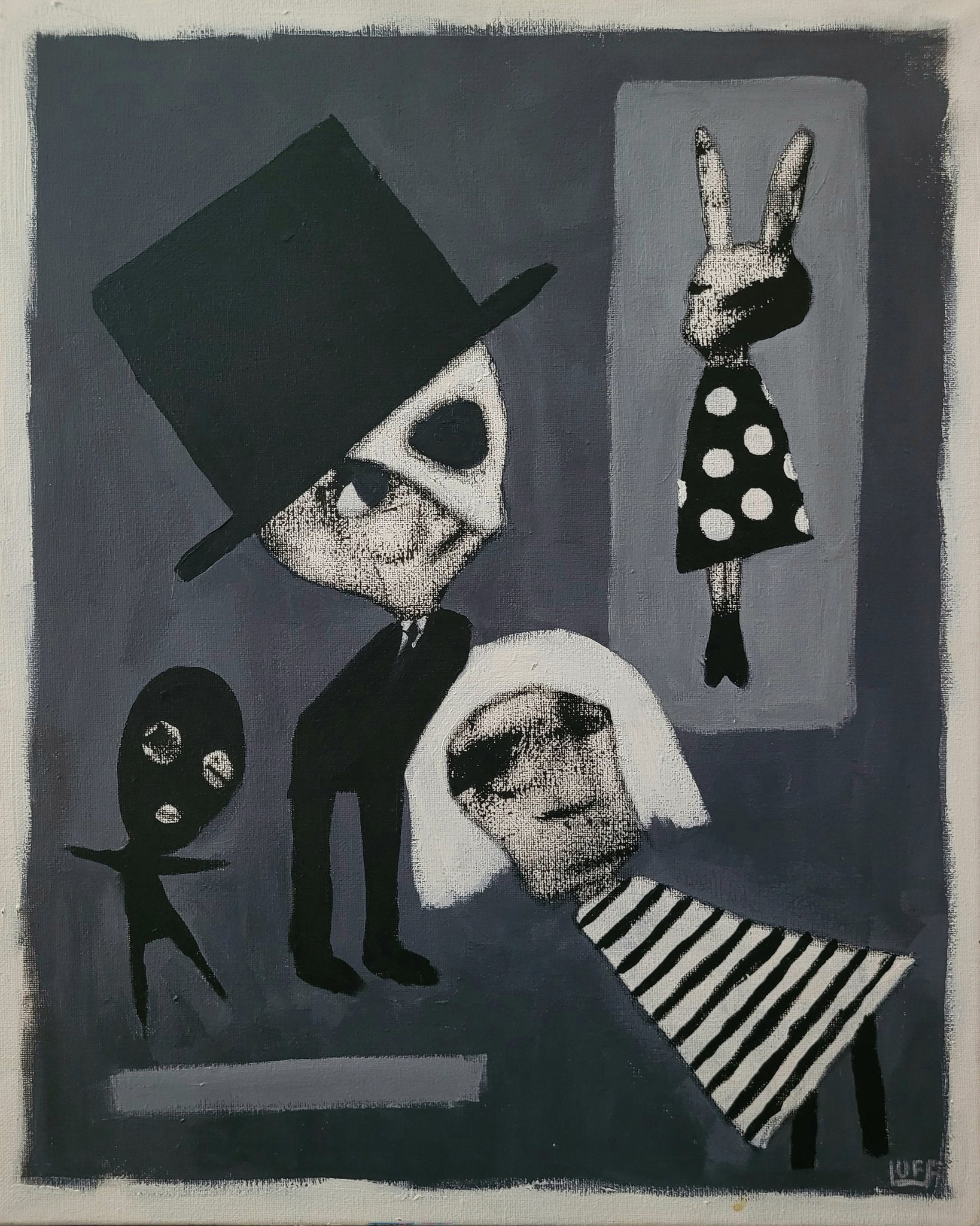 Strange Family Portrait