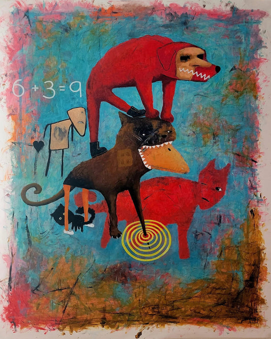 Stacked Animal Figures