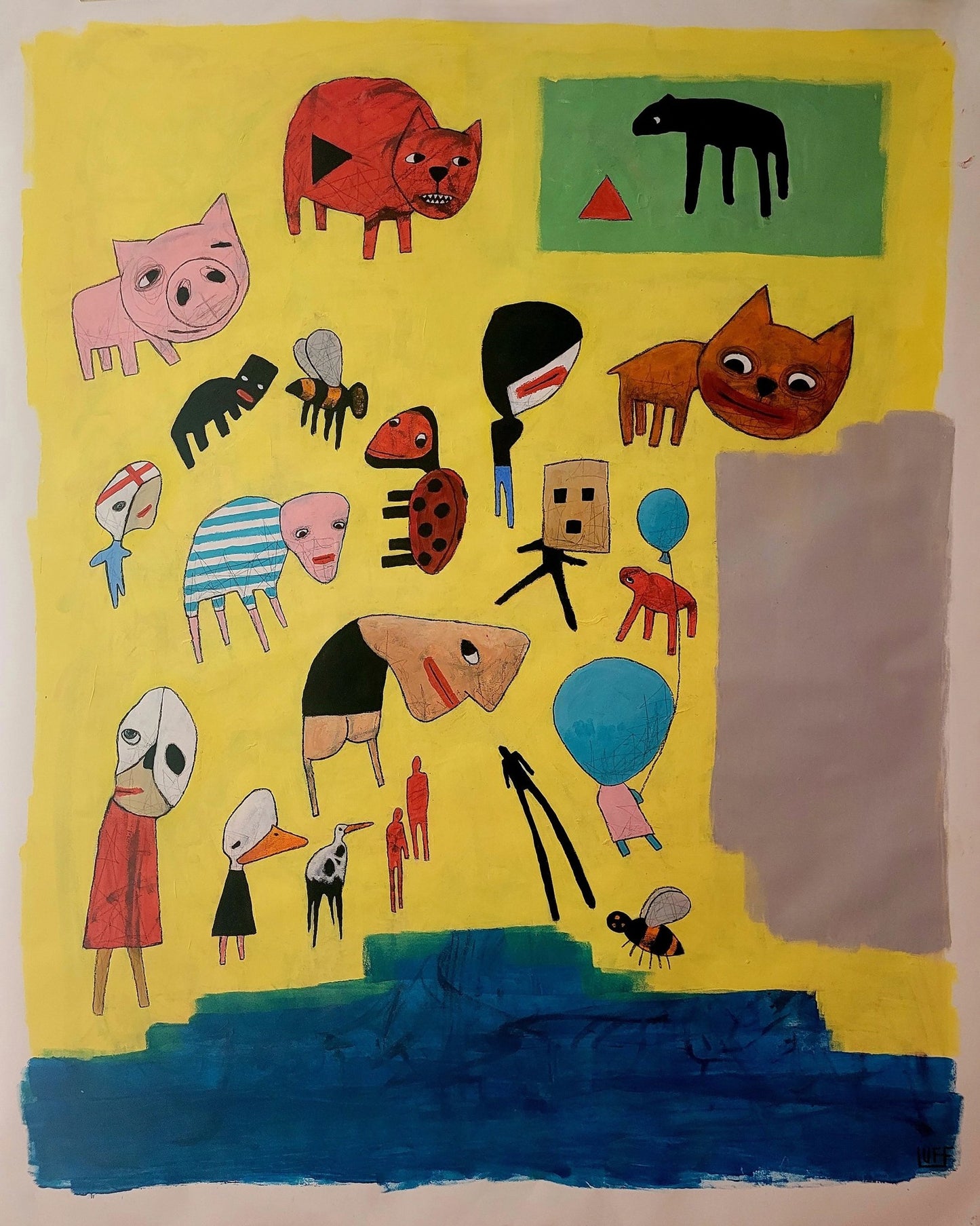 Playful Creature Scene