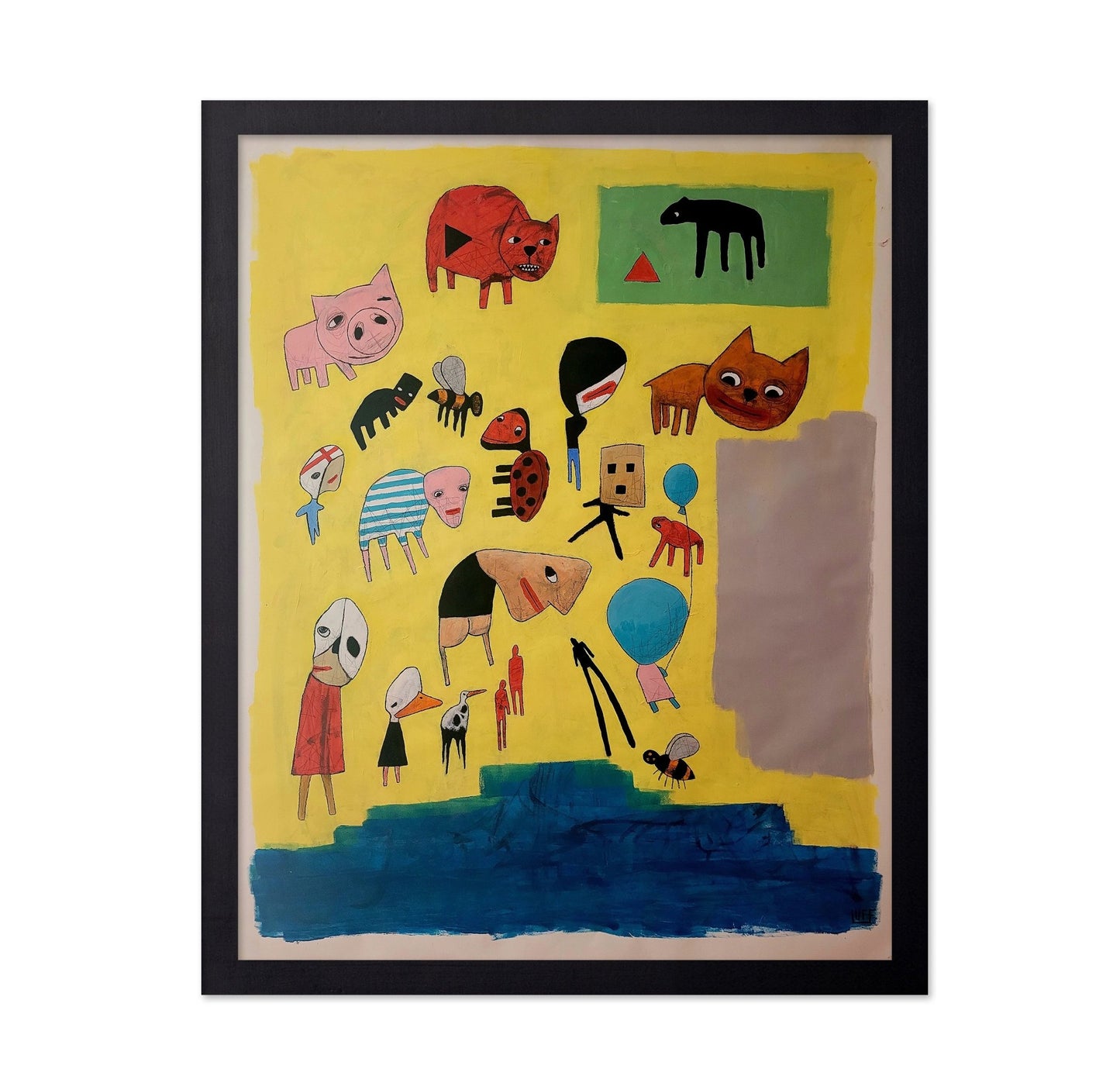 Playful Creature Scene