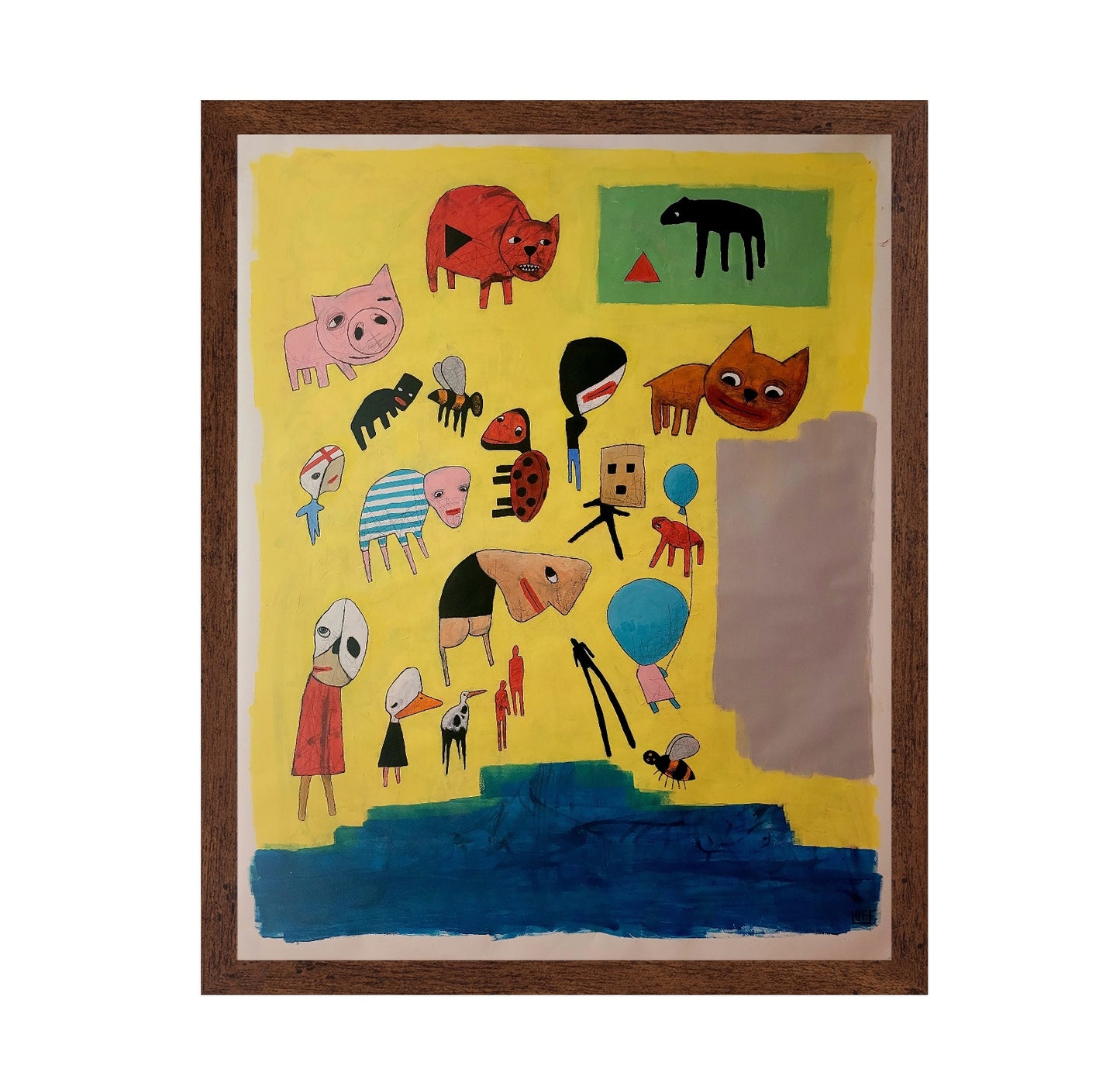 Playful Creature Scene