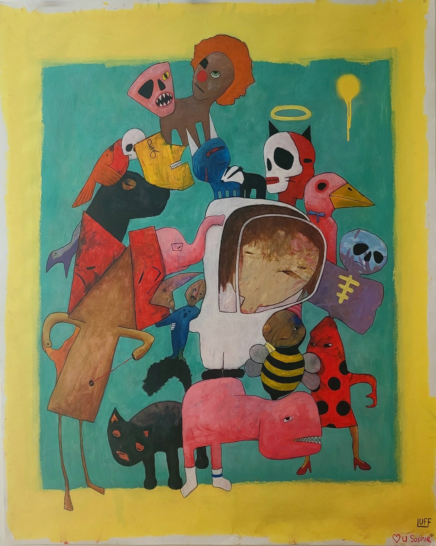 Surreal Character Cluster