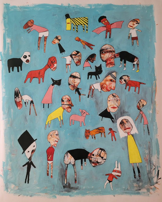 Mixed Figures Scene