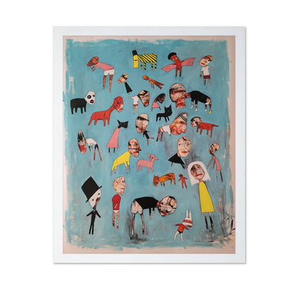 Mixed Figures Scene