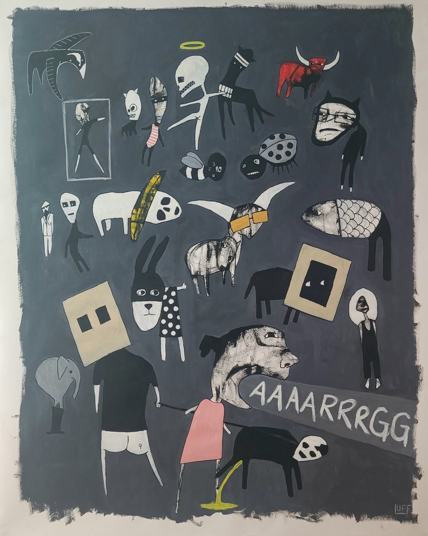 Dark Surreal Figures