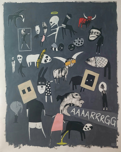 Dark Surreal Figures