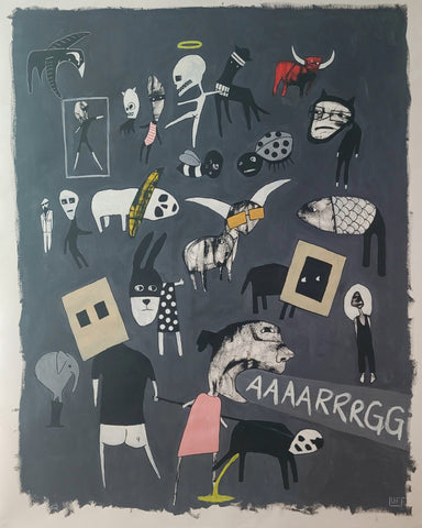 Dark Surreal Figures