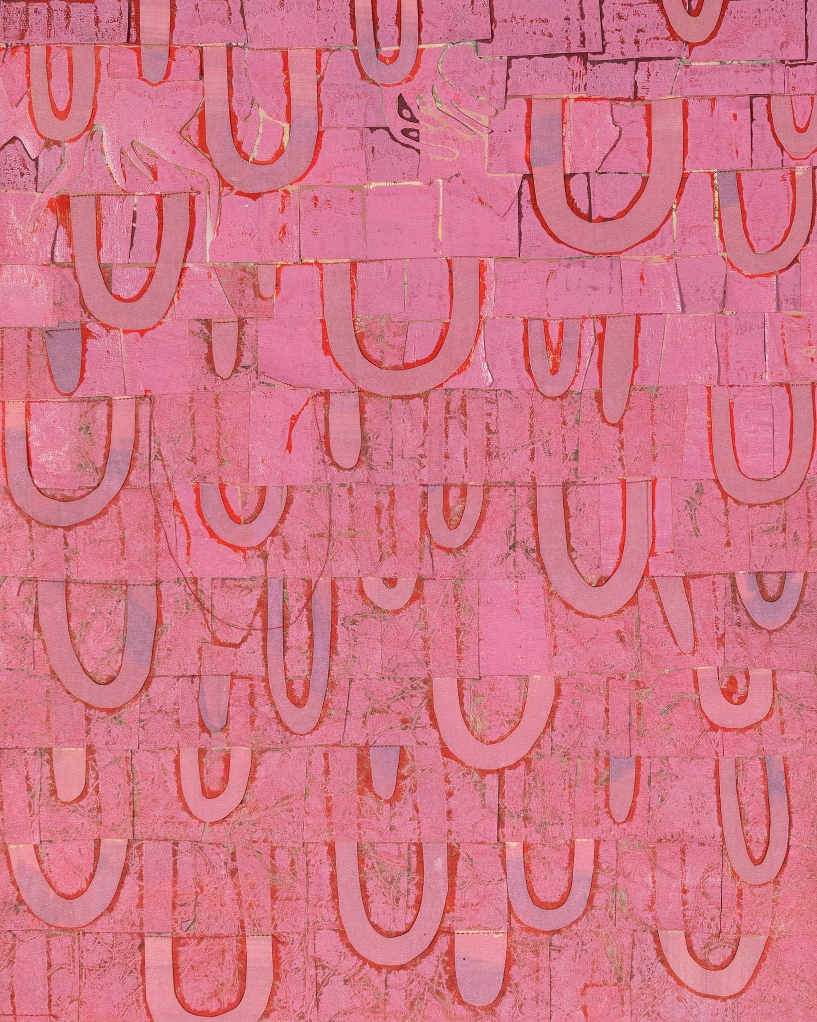 Pink Pattern Grid