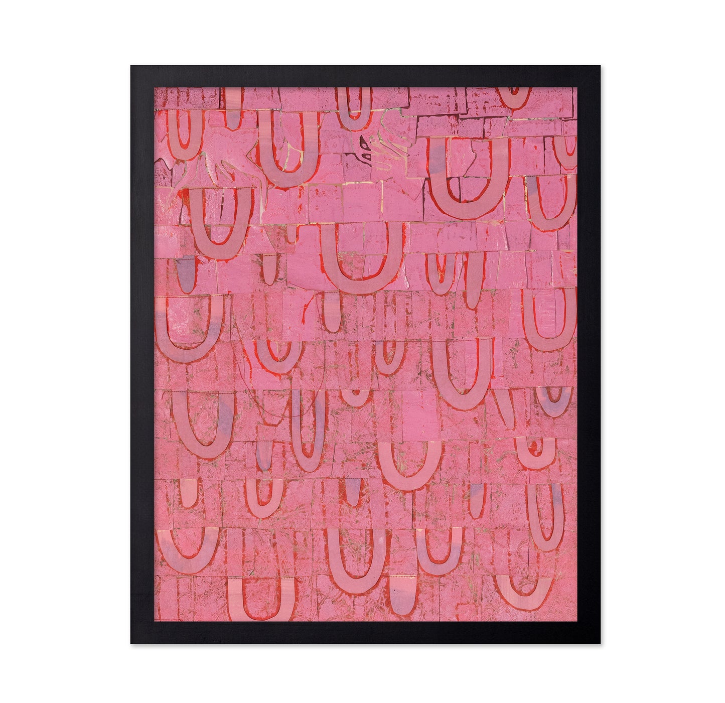 Pink Pattern Grid