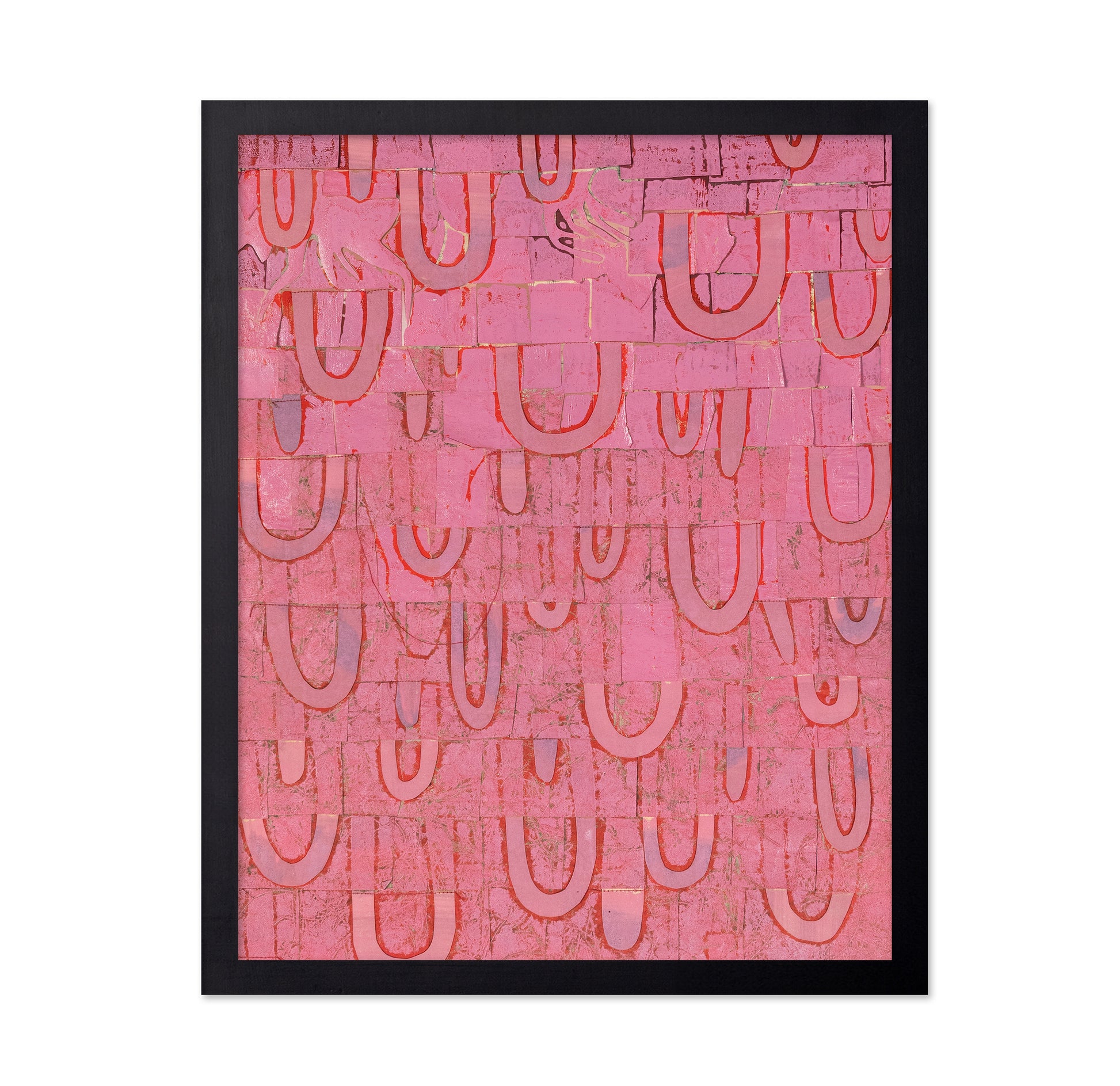 Pink Pattern Grid