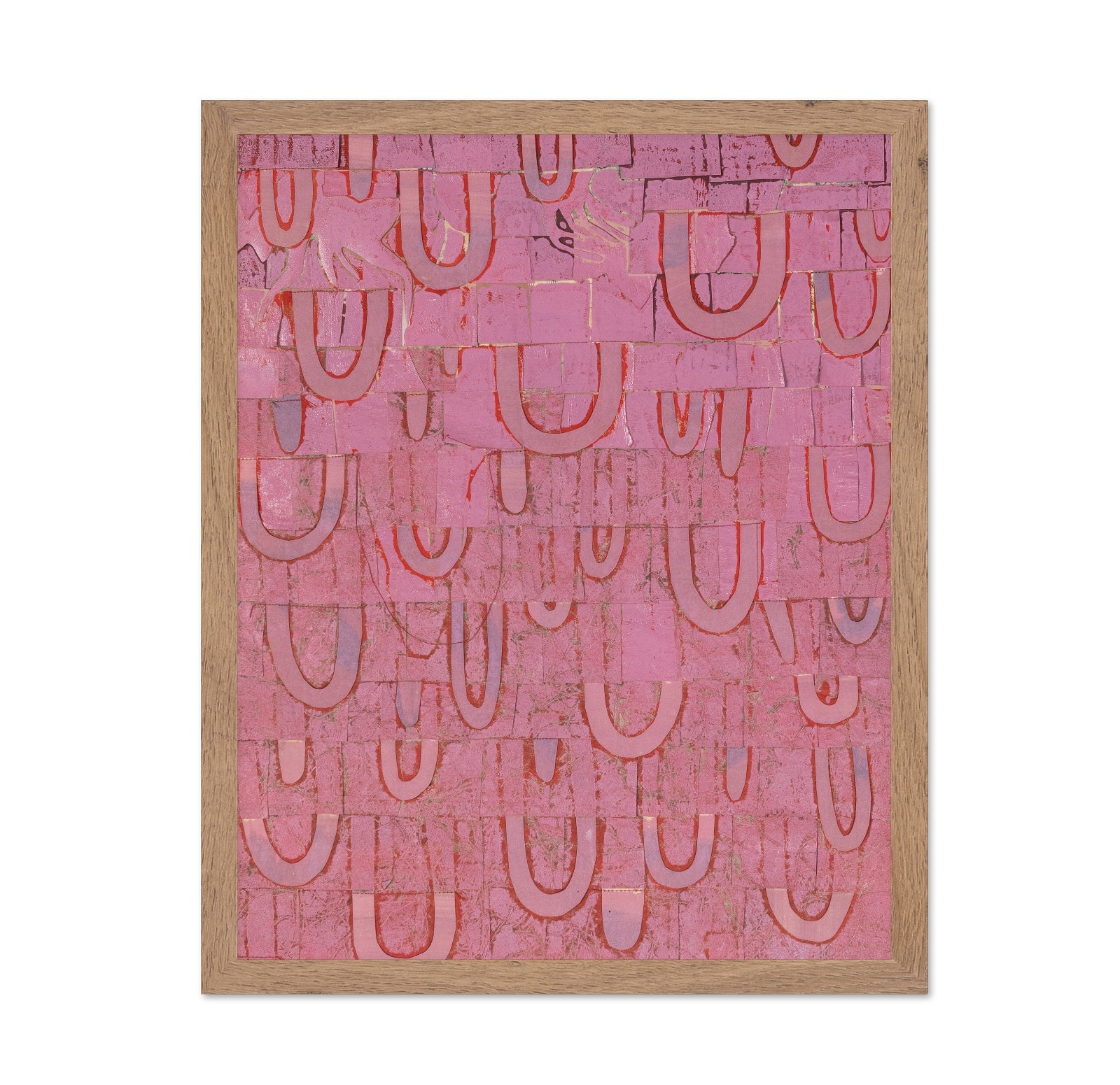 Pink Pattern Grid