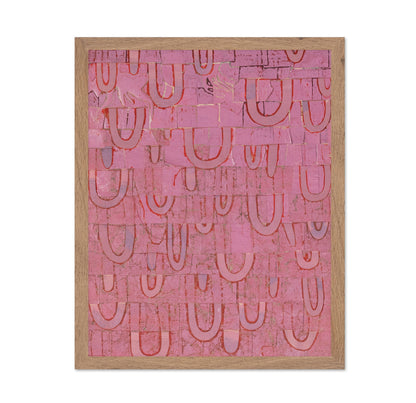Pink Pattern Grid