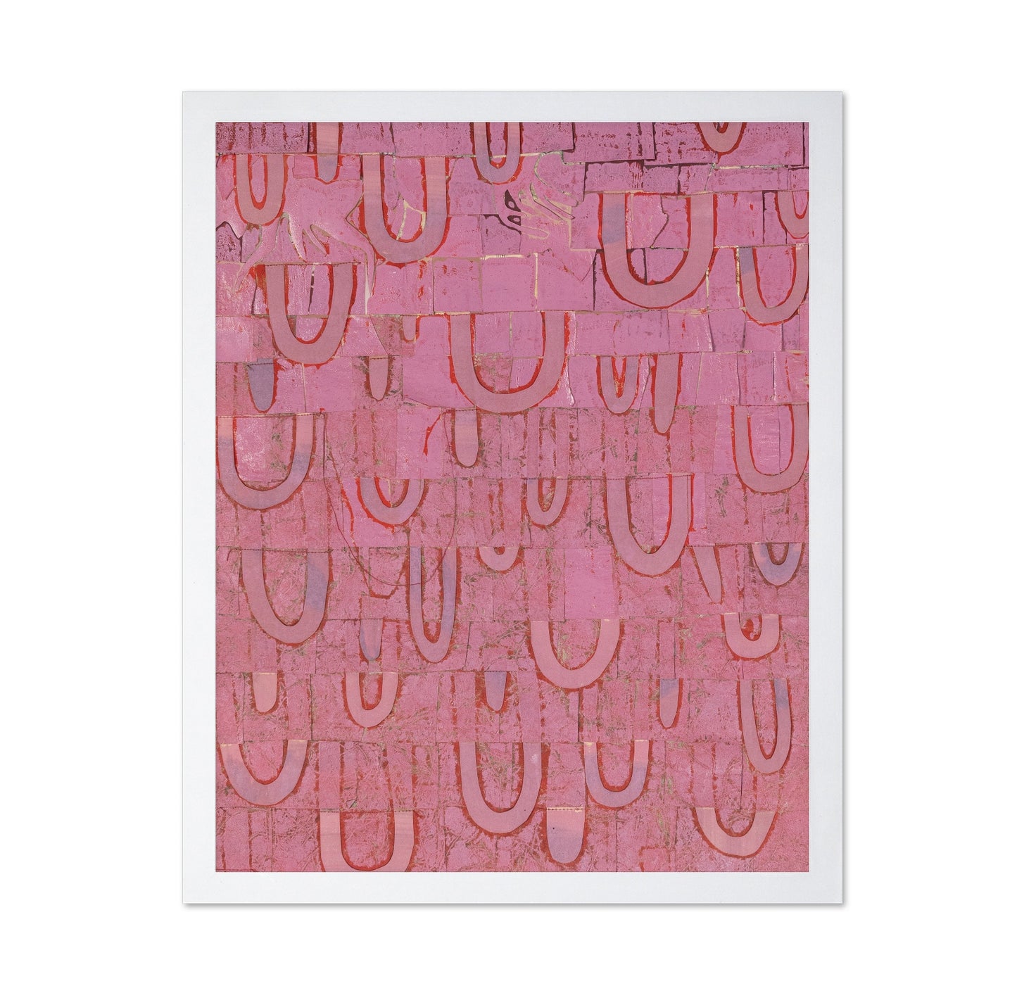 Pink Pattern Grid
