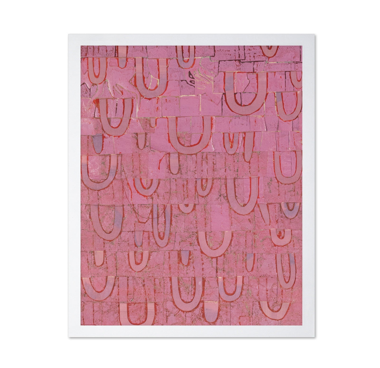 Pink Pattern Grid