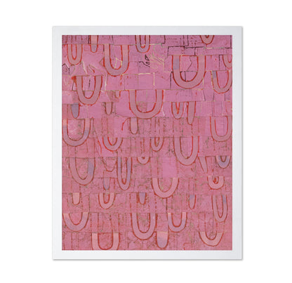 Pink Pattern Grid
