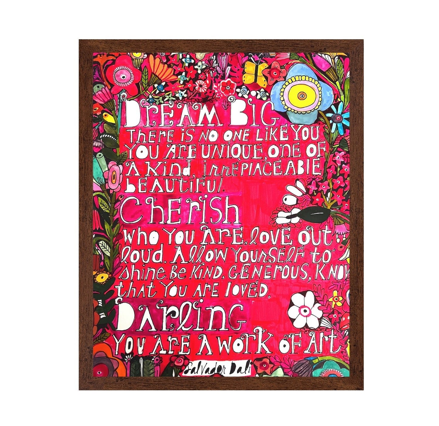 Dream Big Quote Poster