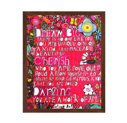 Dream Big Quote Poster