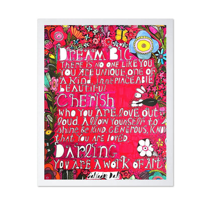 Dream Big Quote Poster
