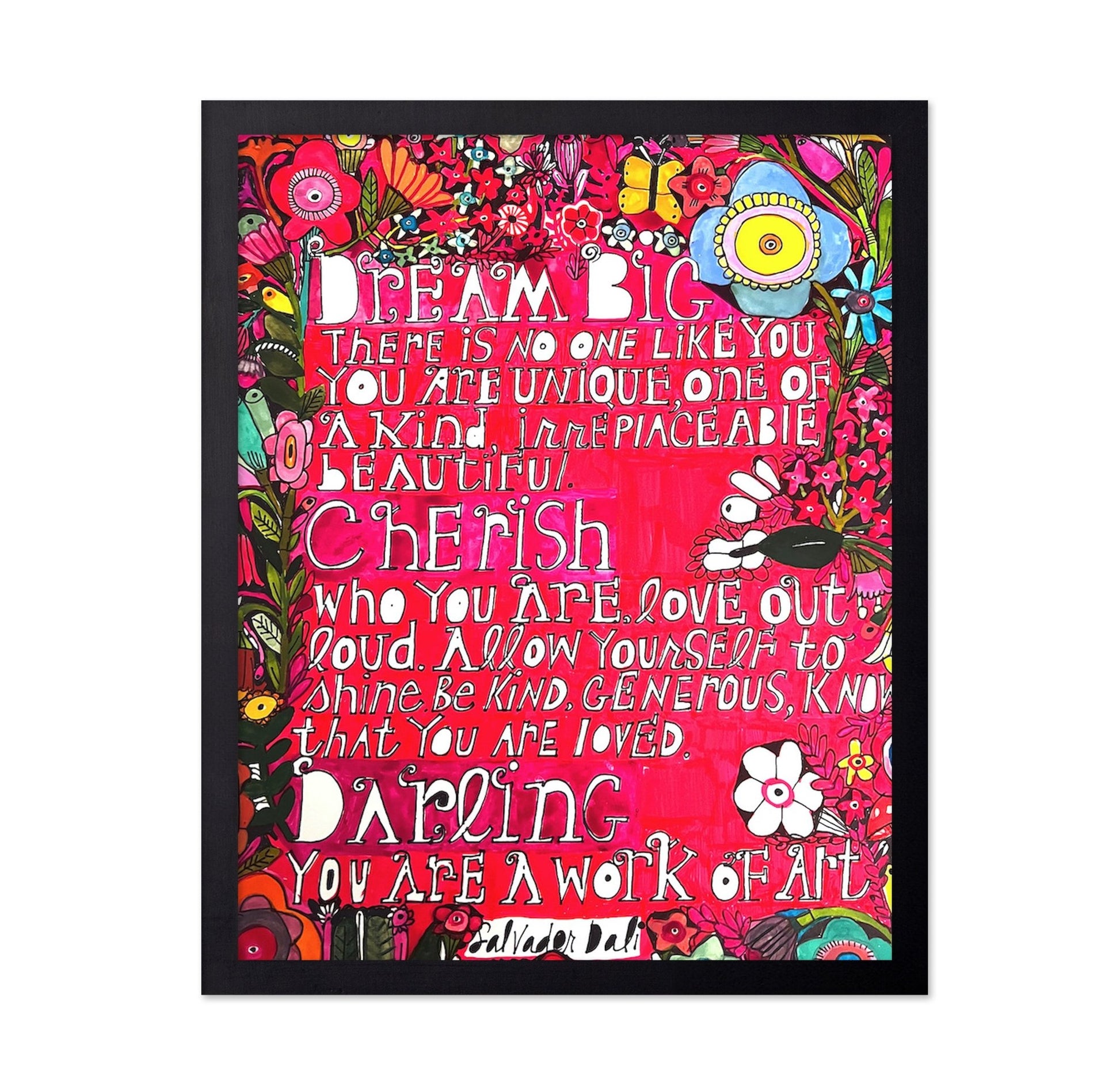 Dream Big Quote Poster