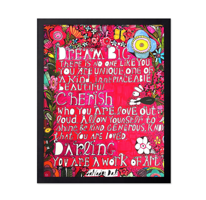 Dream Big Quote Poster
