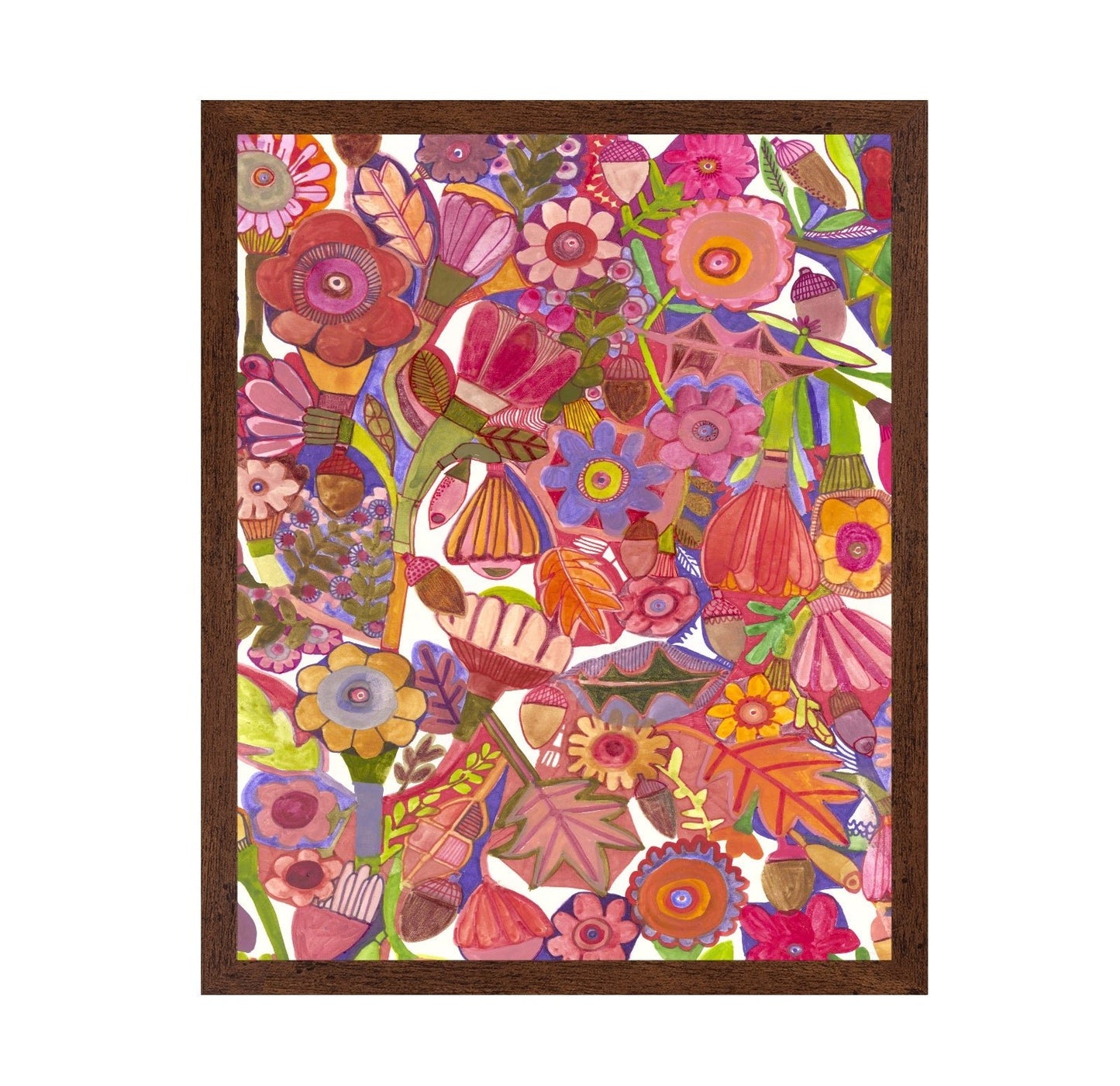 Warm Floral Pattern