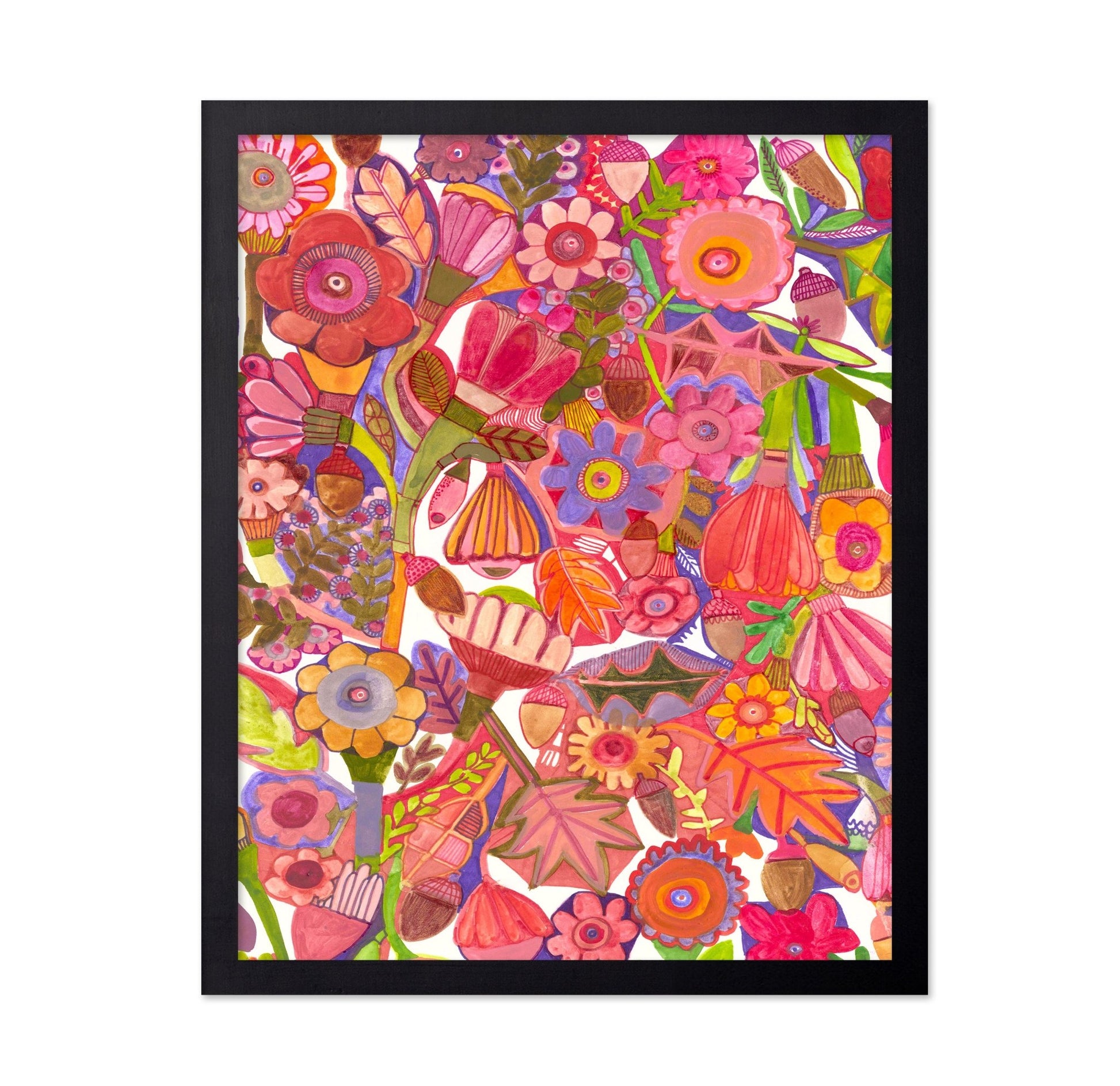 Warm Floral Pattern