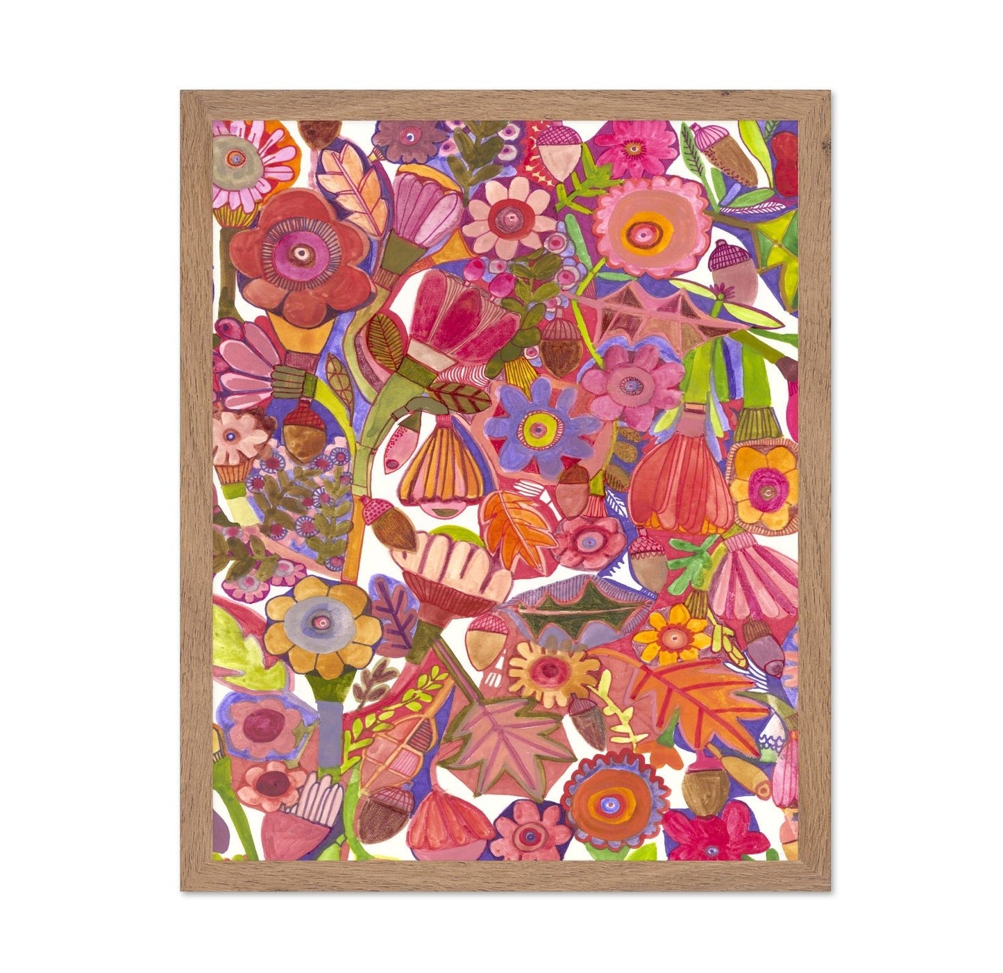 Warm Floral Pattern