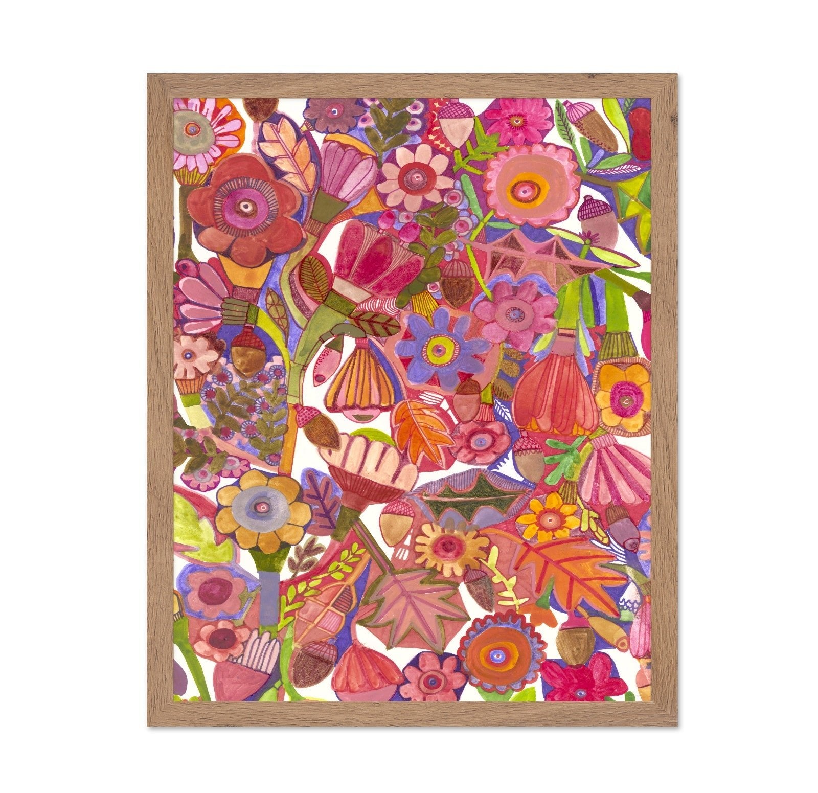 Warm Floral Pattern