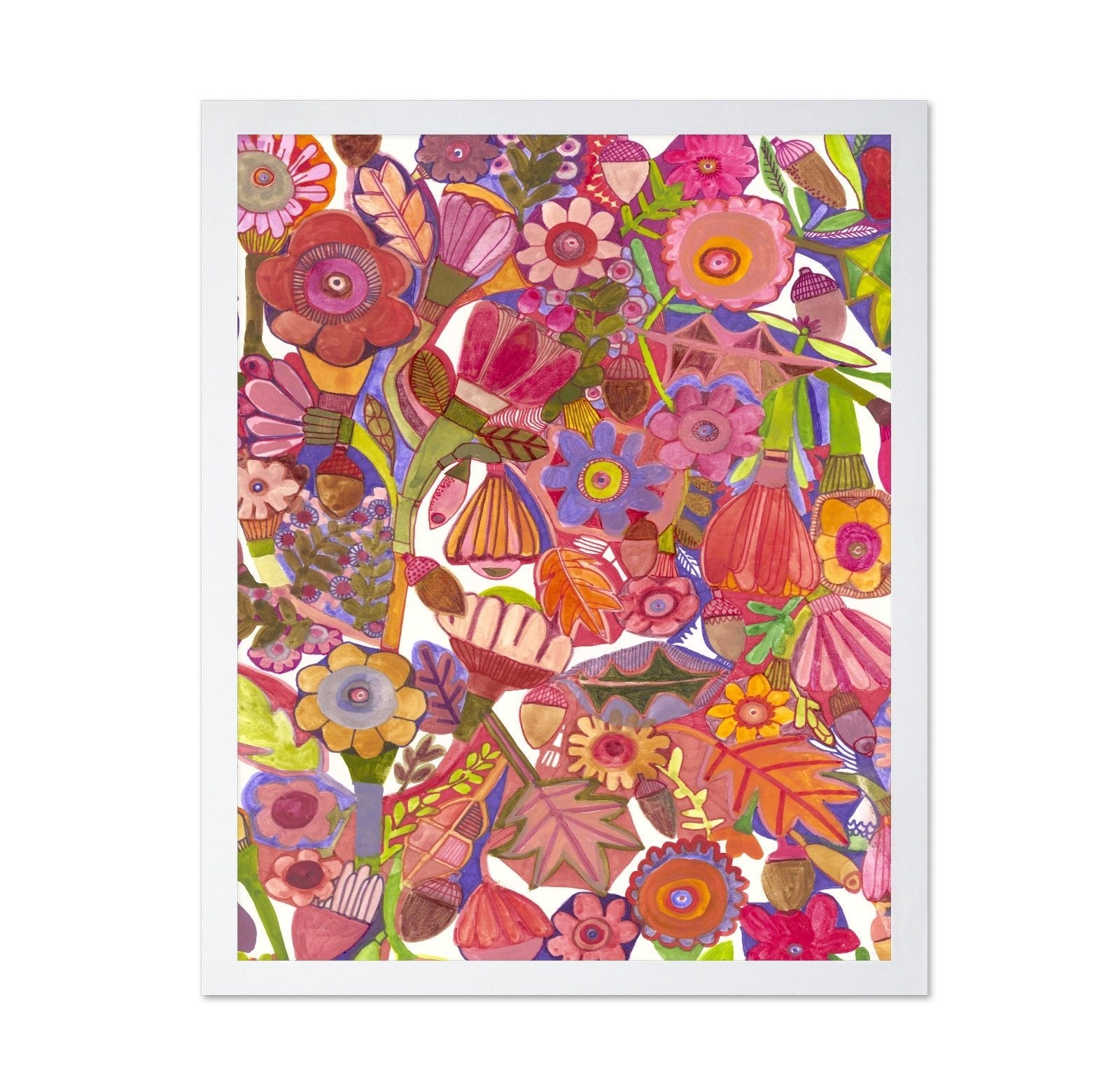 Warm Floral Pattern