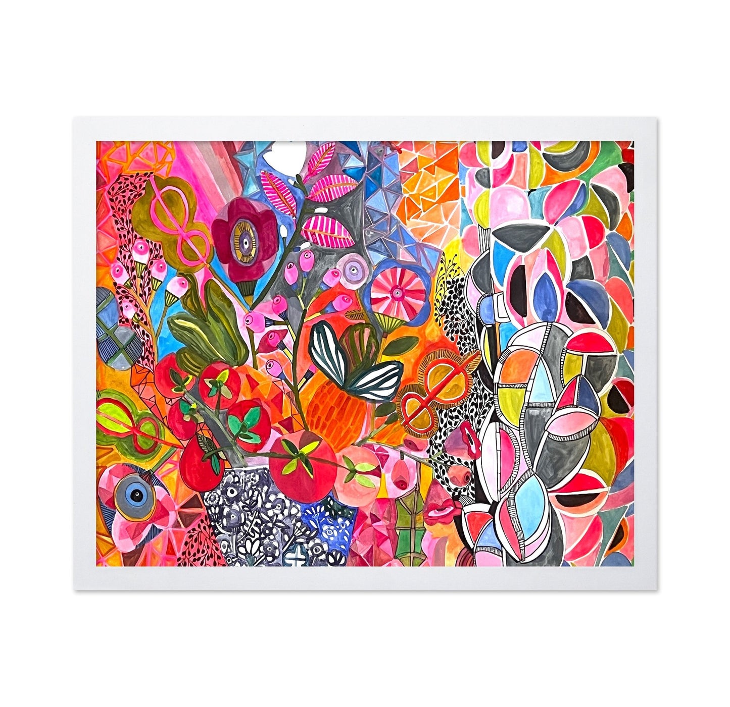 Abstract Floral Collage No2