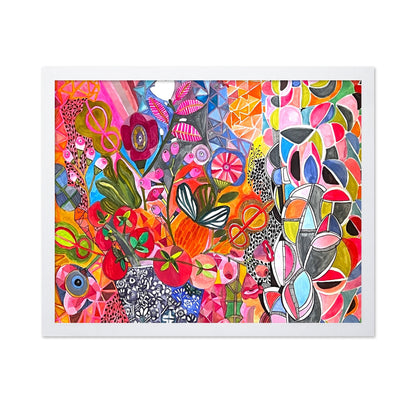 Abstract Floral Collage No2