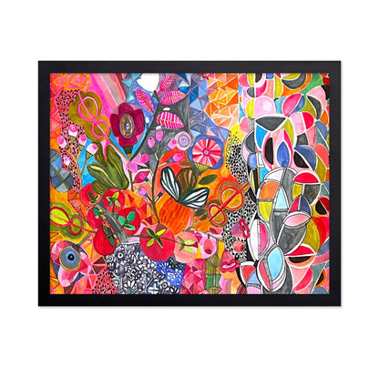 Abstract Floral Collage No2