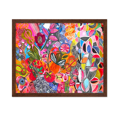 Abstract Floral Collage No2