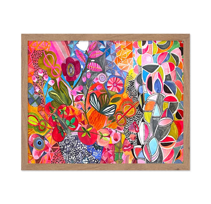 Abstract Floral Collage No2