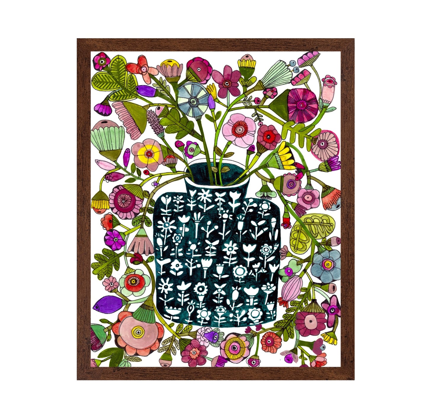 Decorative Floral Vase No2