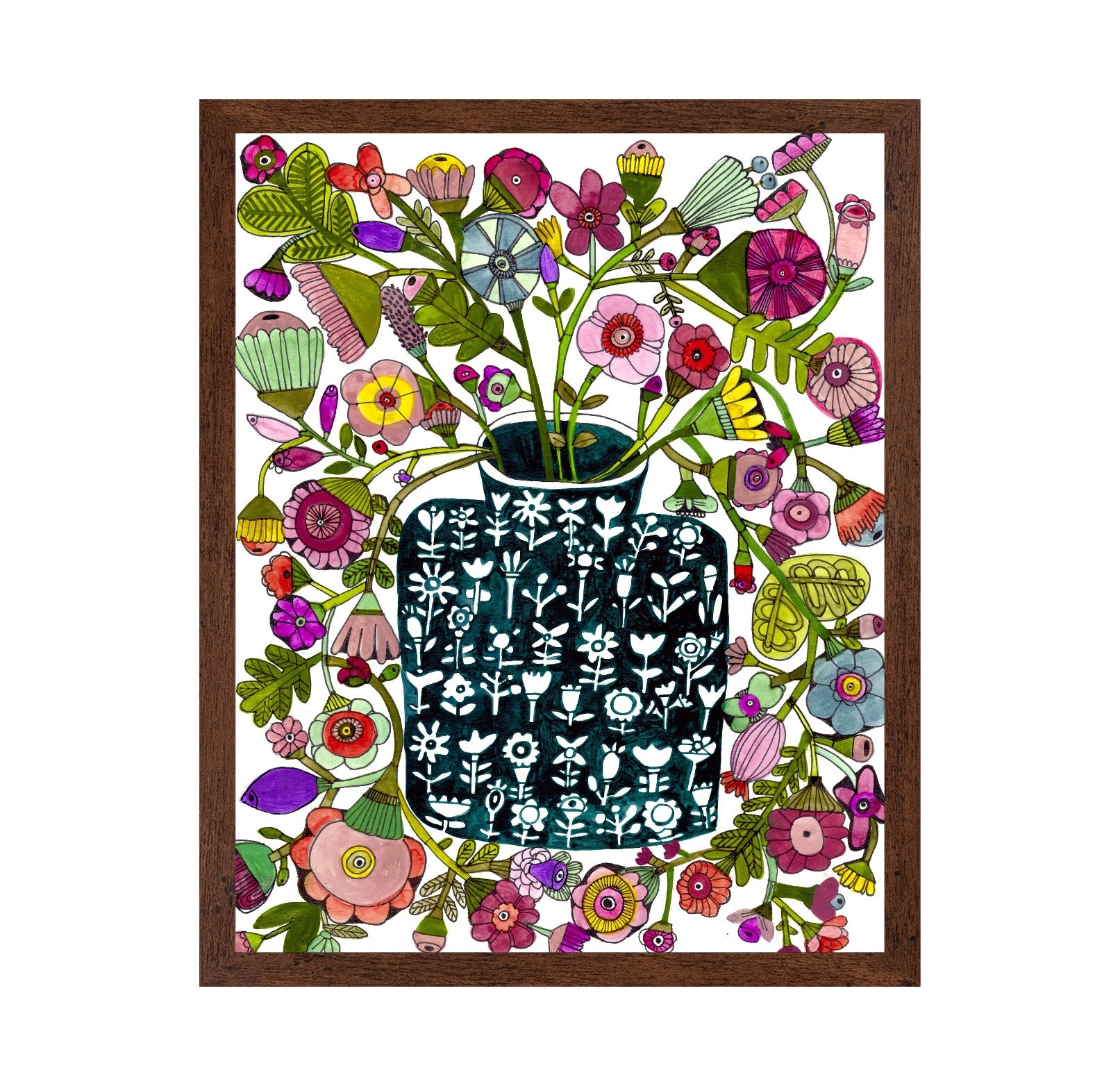 Decorative Floral Vase No2