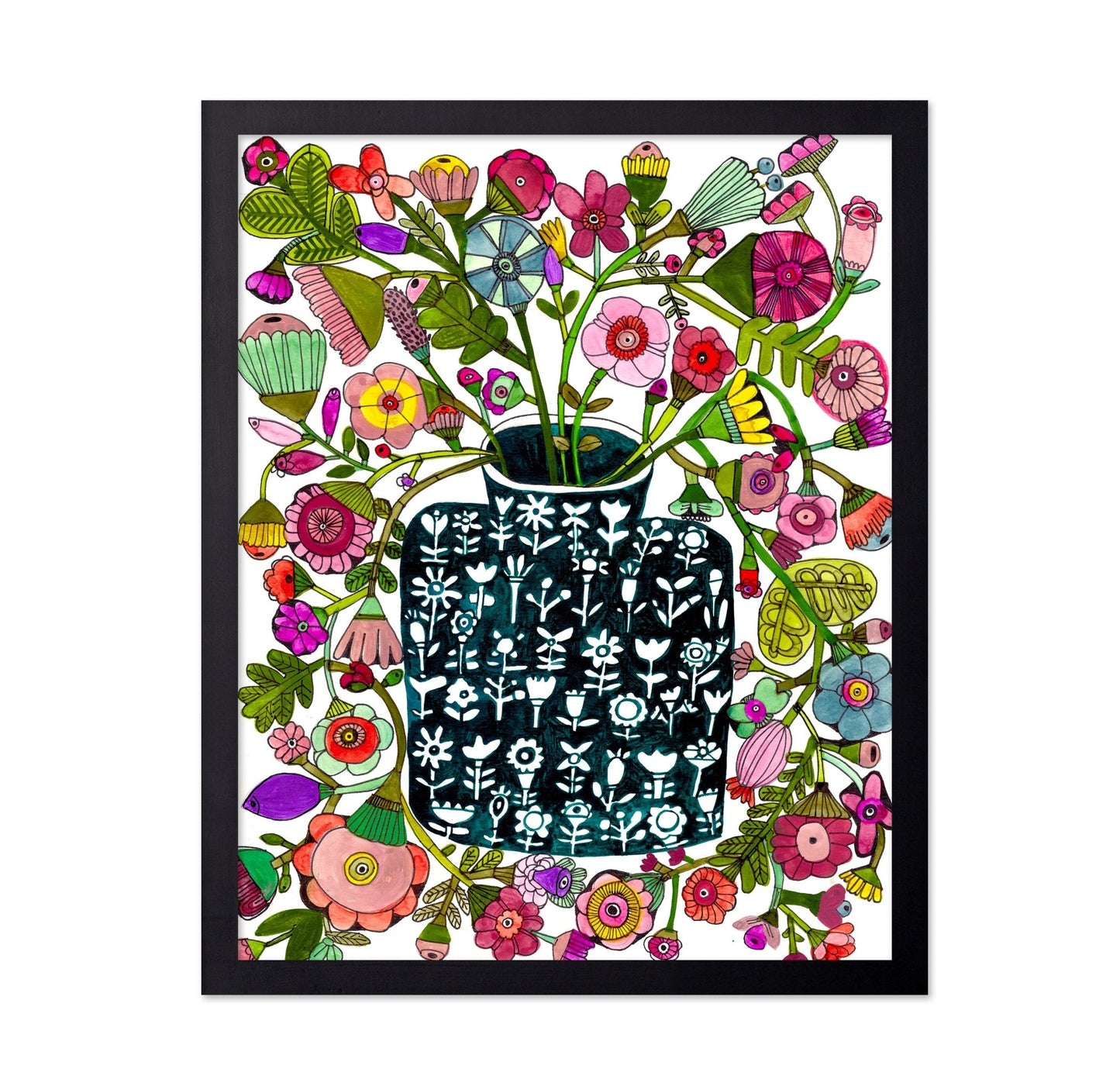 Decorative Floral Vase No2