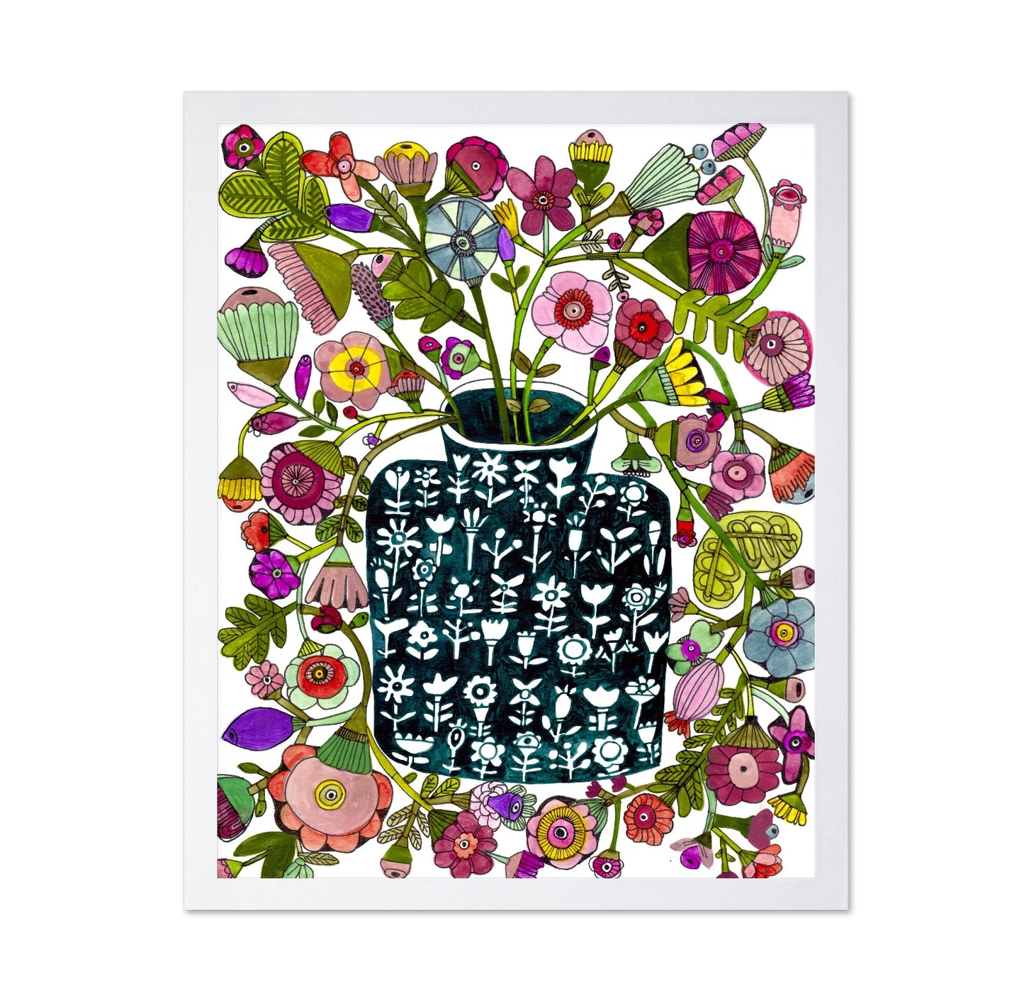 Decorative Floral Vase No2