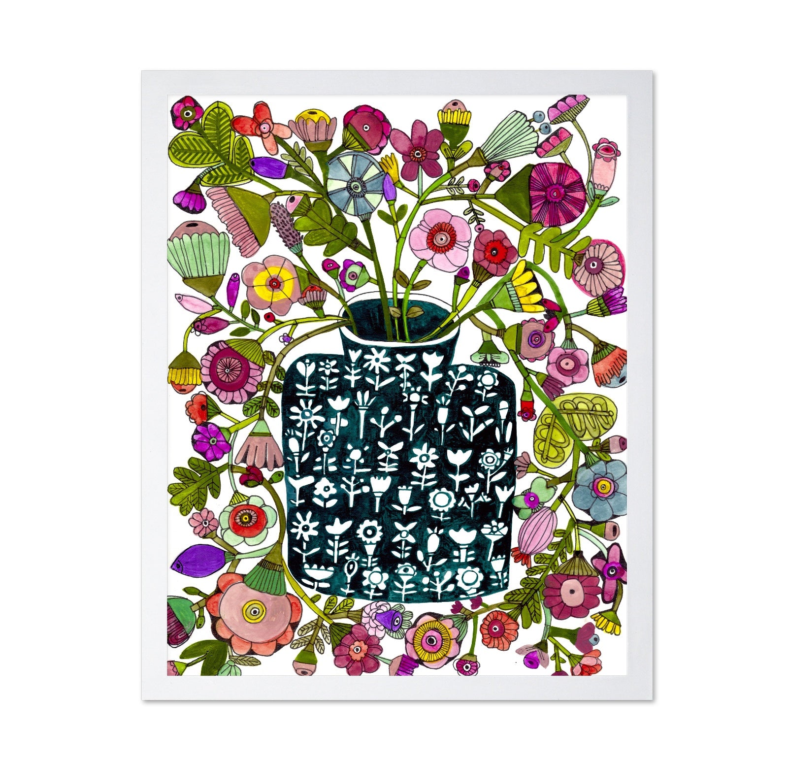 Decorative Floral Vase No2