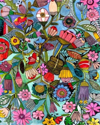 Dense Floral Pattern