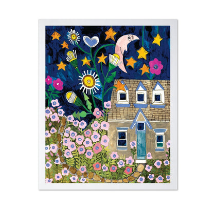 Moonlit Garden House